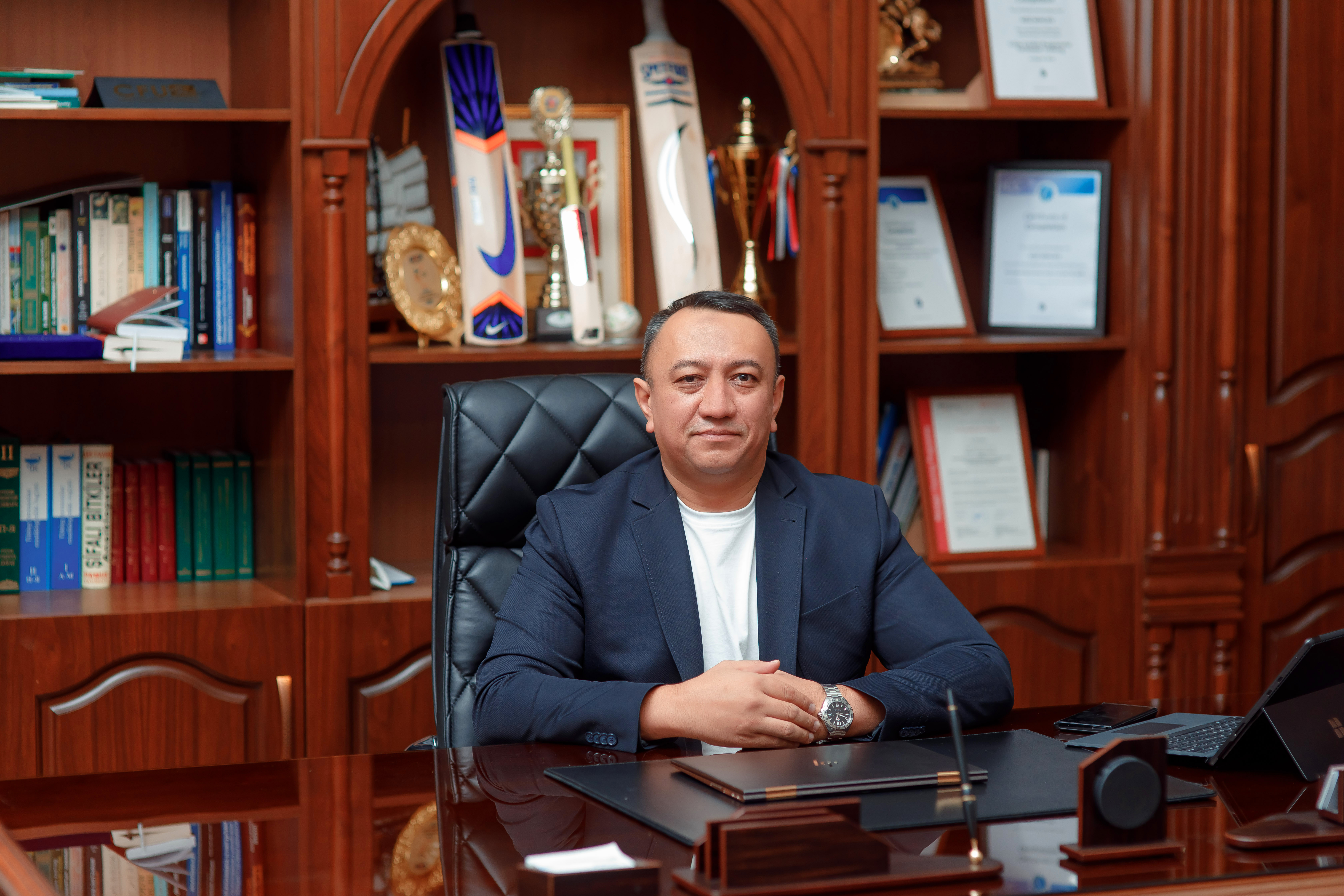 Portrait of Aziz G. Mihliev